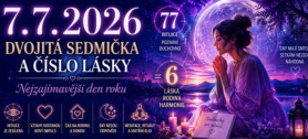 Dvojit� sedmi�ka a ��slo l�sky. Datum 7. 7. 2026 pat�� k nejzaj�mav�j��m dn�m roku