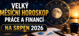 Velk� horoskop pr�ce a financ� na SRPEN 2026! P�ijde pov��en� nebo v�hra?