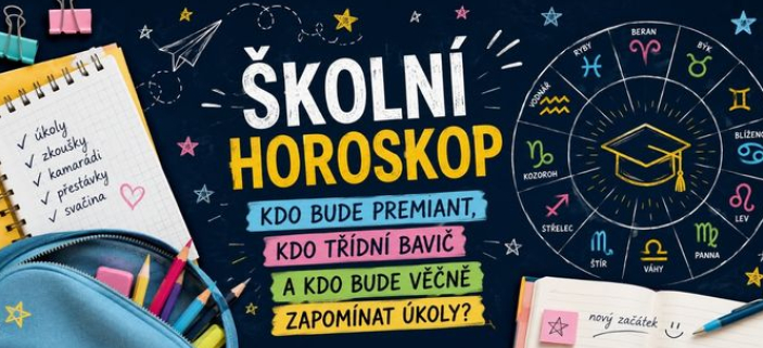 �koln� horoskop: Kdo bude premiant, kdo t��dn� bavi� a kdo bude v��n� zapom�nat �koly?