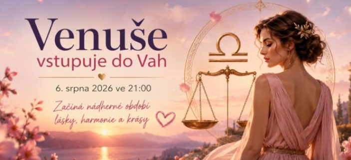 VENU�E VSTUPUJE DO VAH. OD �TVRTKA 6. SRPNA VE 21:00