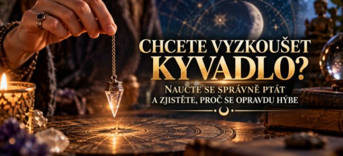 CHCETE VYZKOU�ET KYVADLO? NAU�TE SE SPR�VN� PT�T A